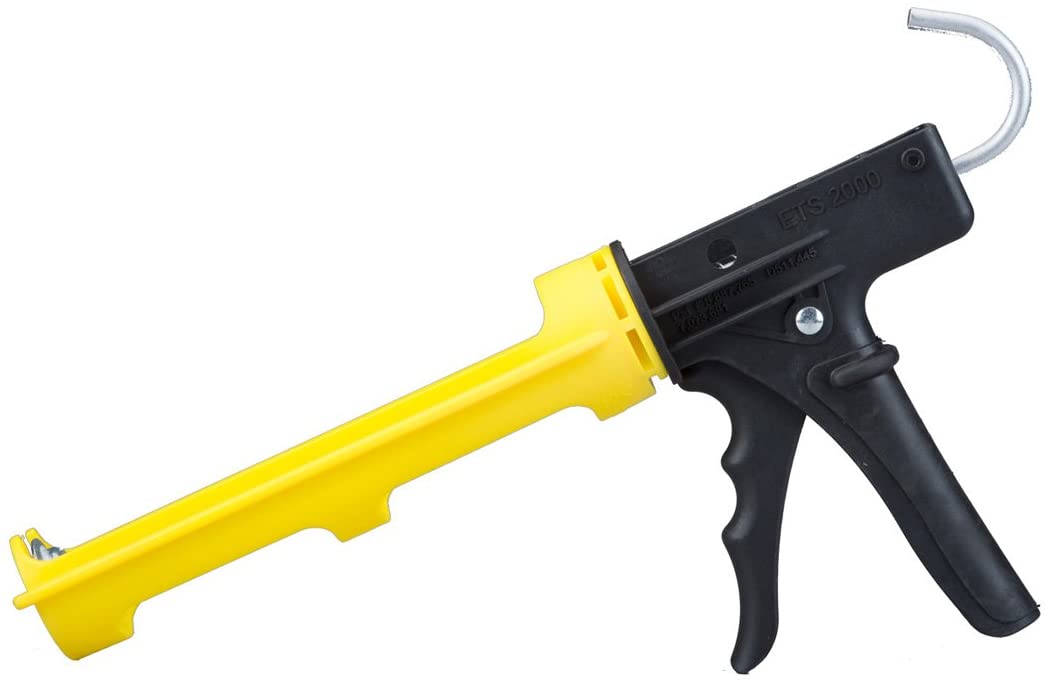 ETS2000 Contractor Heavy Duty Ergo Composite Caulk Gun with 10-Ounce Cartridge